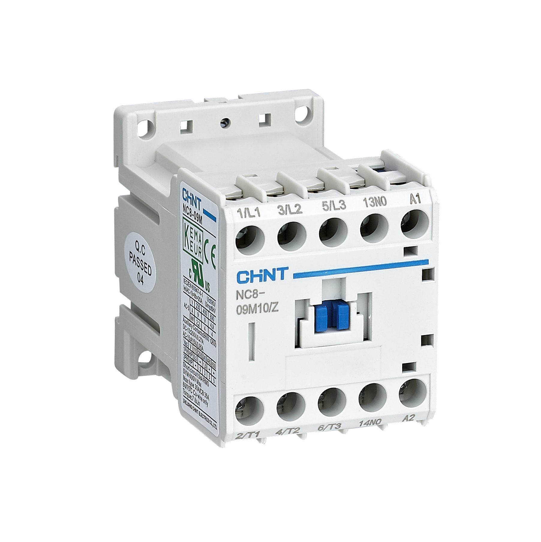 Contacteurs NC8 de 9A jusqu'à 2650A - 50/60Hz 